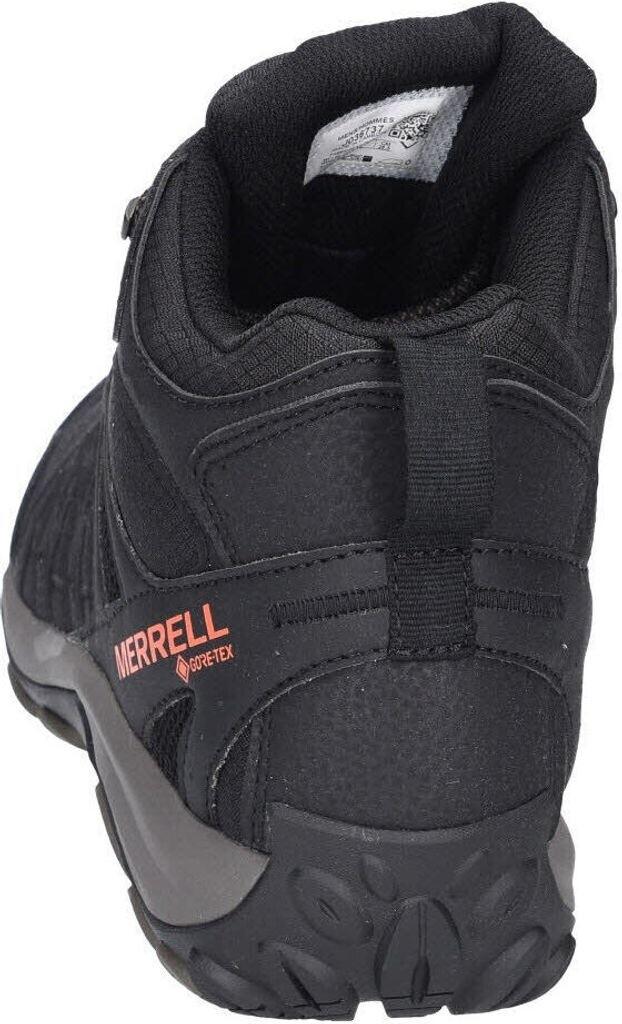Men's Trekking Shoes Merrell Accentor 3 Gore-Tex Mid Boots Black Tangerine