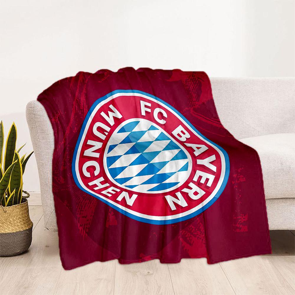 Bayern Munich Blanket Comfortable Suitable for Couch Livingroom Office for All Seasons Modern Suitable for Gifting Relatives and Friends