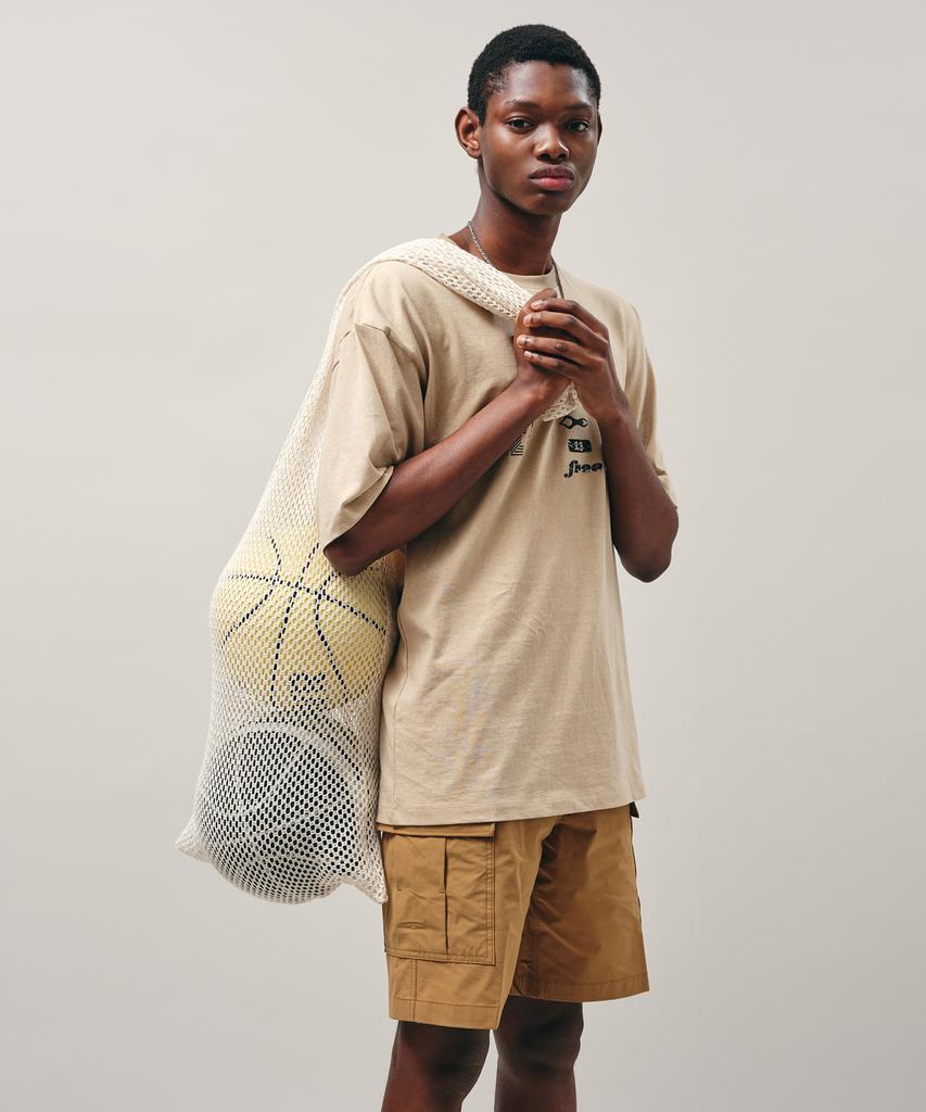 MAYOL Vintage Logo Short Sleeve Unisex T-Shirt_Sand