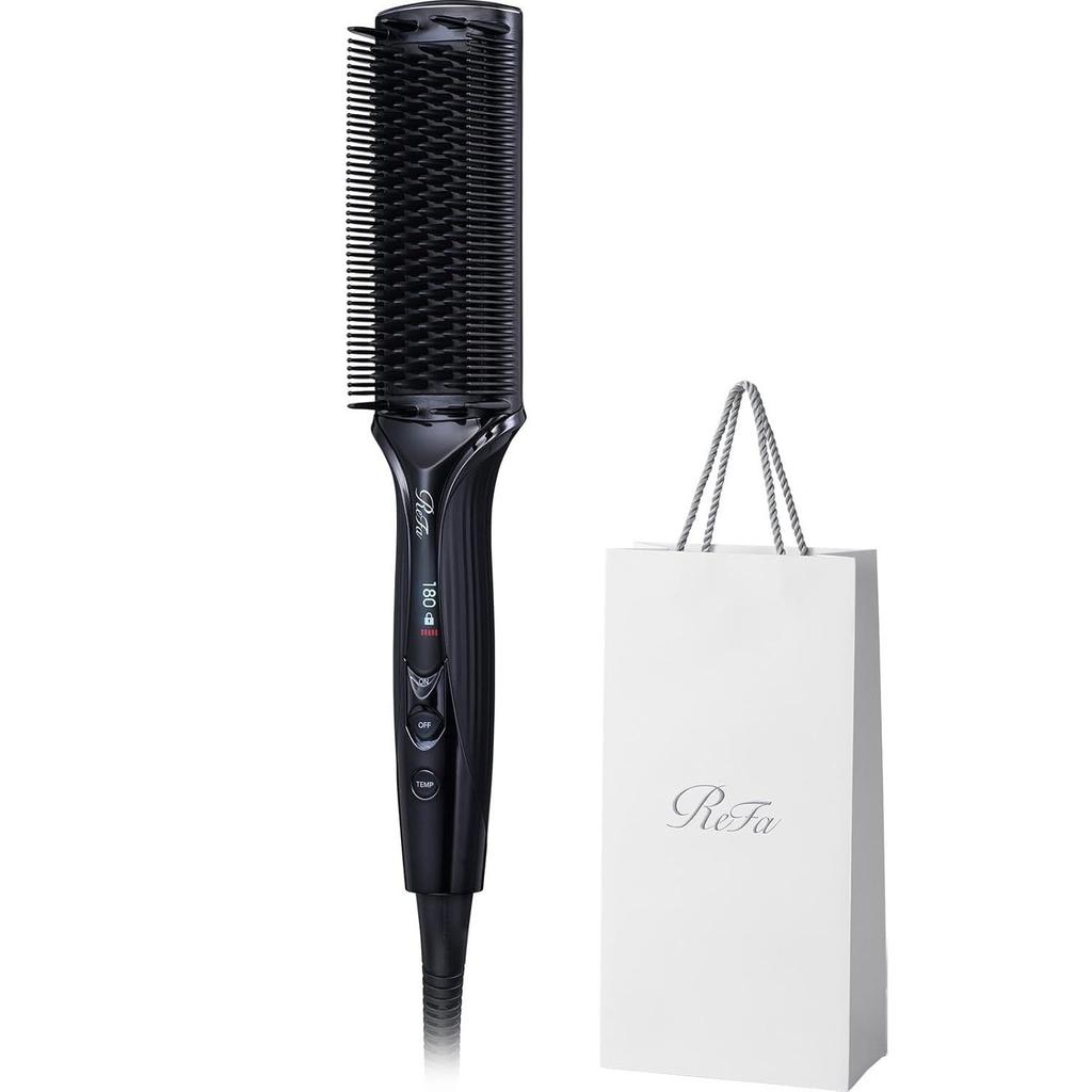 Model ReFa STRAIGHT BLOW IRON Black Shopper Included