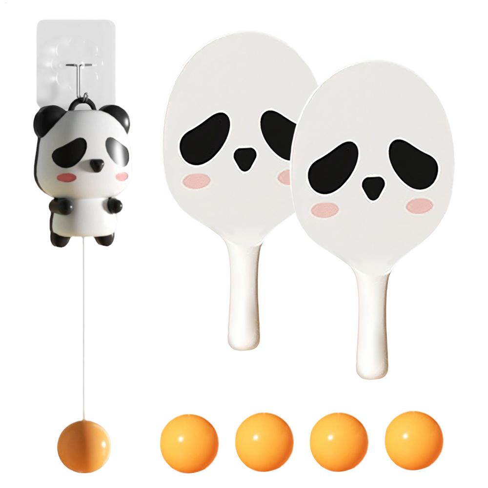 

Настольный теннисный стол Door Pong Тренажер для настольного тенниса Практика с 2 ракетками и 5 мячами Регулируемая игра с мячом в дверном проеме Для мальчиков и девочек Школа