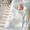 Summer Pure Cotton Newborn Swaddle Blanket - Double Layer, Lightweight Baby Essential Cloth