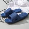 Home buy one get one free bathroom slippers indoor summer women's summer home non-slip bath couple soft bottom home men