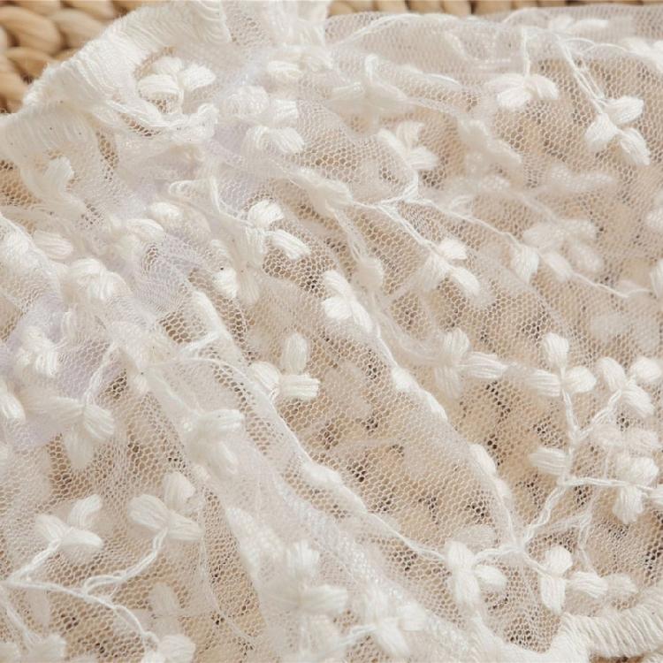 Easy Sleeves Cuffs White Lace Brim Women Simple Wedding False Sleeves