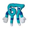 New Steal A Brainrot Esok Sekolah Plush Hot Game Peripheral Plushie Cute Cartoon No. 9 House Stuffed Doll Toy Gamer Fans Gift