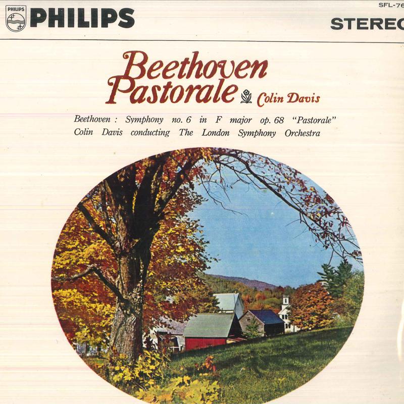 

LP Record COLIN DAVIS LONDON SYMPHONY ORCHES Beethoven Symphony No. 6 in F major SFL7601 PHILIPS Japan Classical Used
