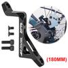 Disc Brake Bracket Converter Post Mount To Flat Mount Front & Rear Disc Brake Caliper Mount Adapter Bicycle Caliper Converter