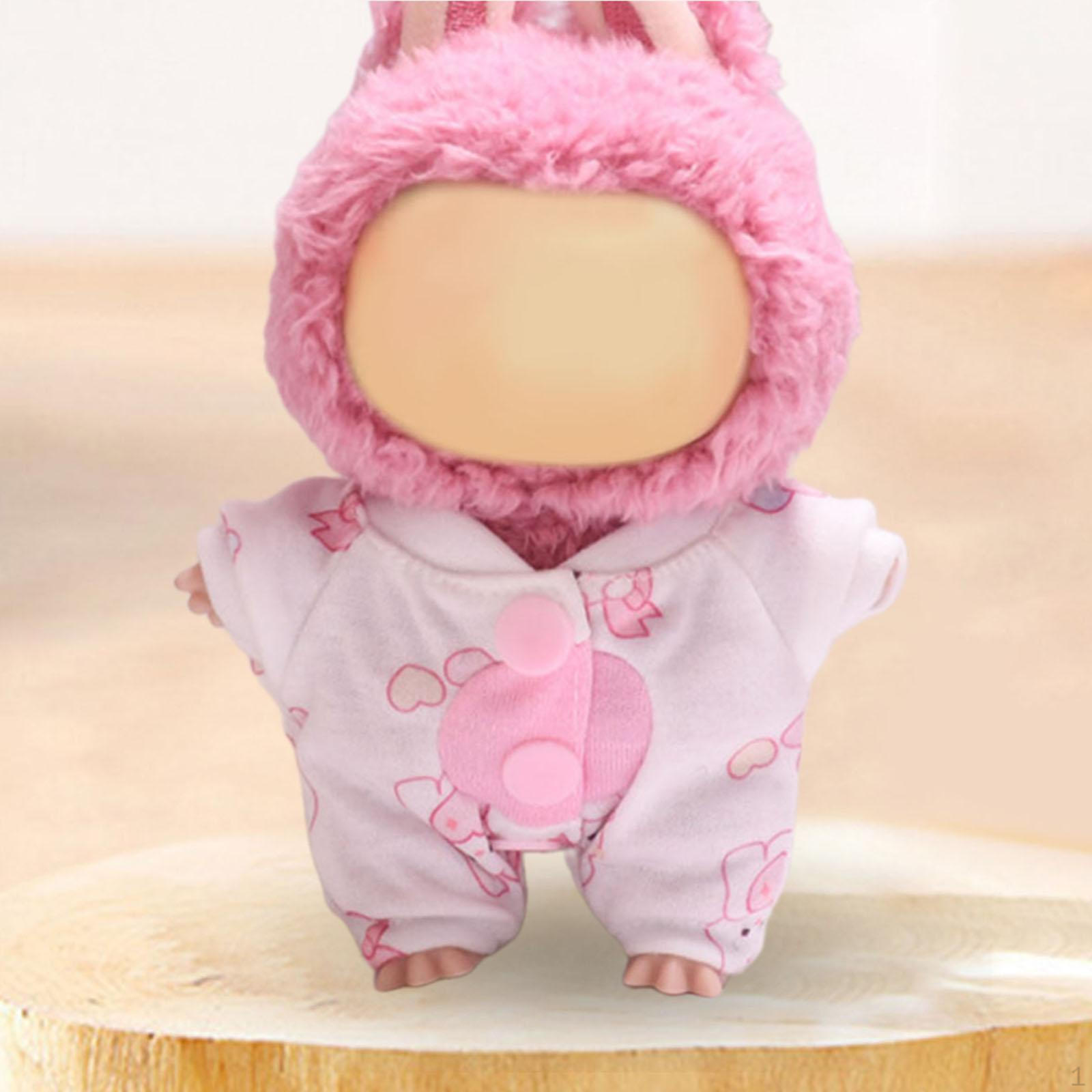 

Шикарный комбинезон для кукол ростом 17 см, кукольная одежда Rabbit