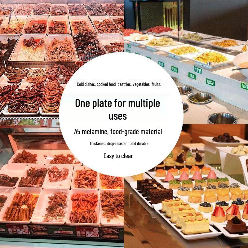 Jinmeili Melamine Food Serving Tray
