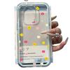 ins color flower is suitable for Apple 17promax mobile phone case iPhone16 two-in-one 14/15 color edge 13 sets