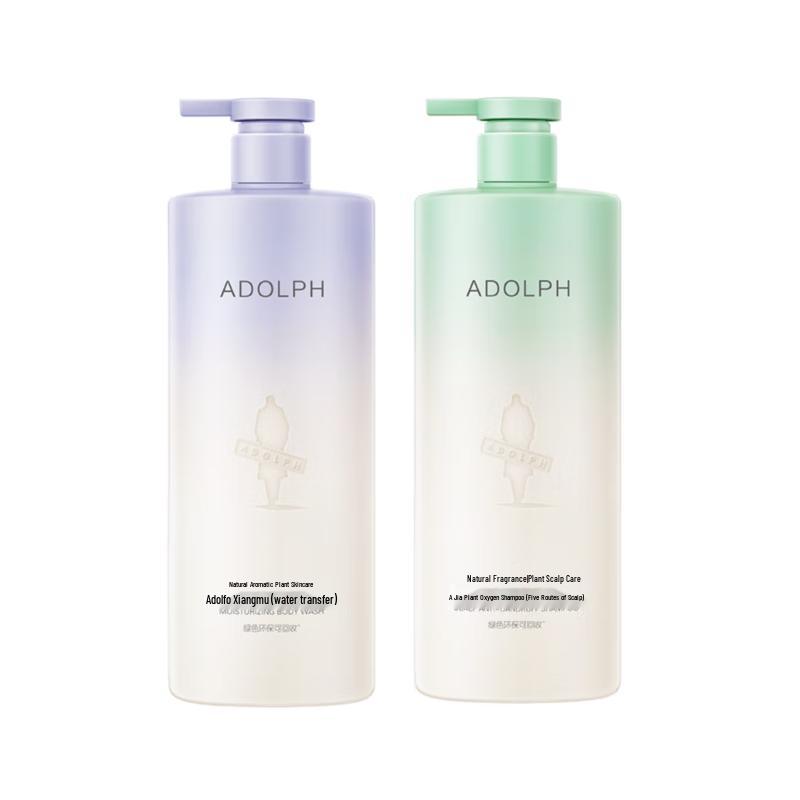 Ador Natural Fragrance Shampoo & Body Wash Set