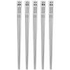 maxcook 316L Edelstahl Essstäbchen