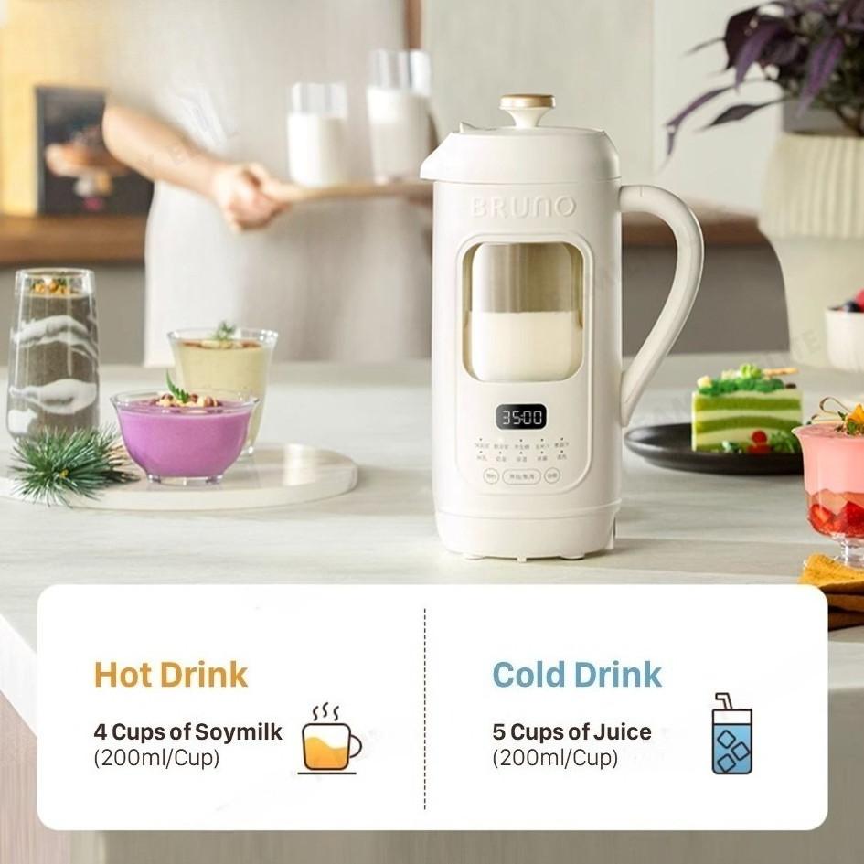 1000ML Large Capacity Multifunctional Visual Soymilk Maker Soya Bean Machine Household Automatic Food Processor