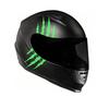 Personalisierte Monster Geisterkralle Motorradaufkleber Wasserdicht Motorrad Frontverkleidung Rennhelm Dekorative Vinyl-Aufkleber