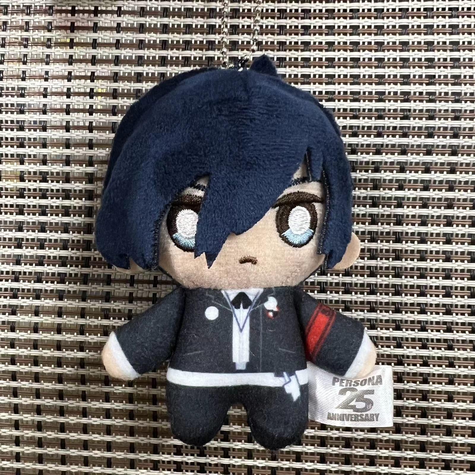 Personas Knuffel Sleutelhanger Yuki Makoto Joker Narukami Yu Poppetje Knuffels Schattig Cartoon Anime Sleutelhanger Tas Hanger Verjaardagscadeau