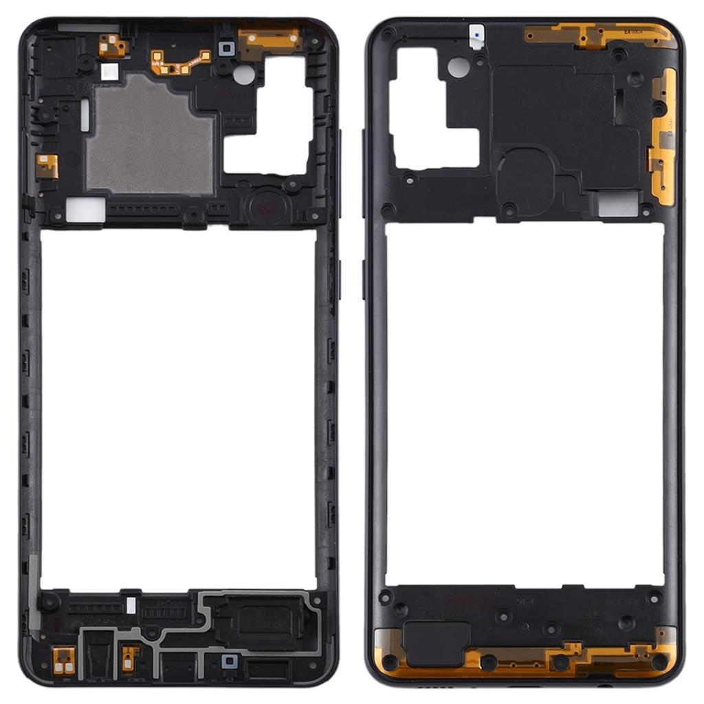 For Samsung Galaxy A21s Middle Frame Bezel Plate Repair Replacement of Mobile Phone Components