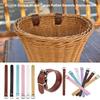 1pair 22*2cm Cargo Rattan Baskets Replacement 7 Colors Front Container Belt  Hardware Accessories