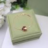 Ladybug Bracelet Four-leaf clover five-flower bracelet women's high-grade personalized version VCA bracelet V gold