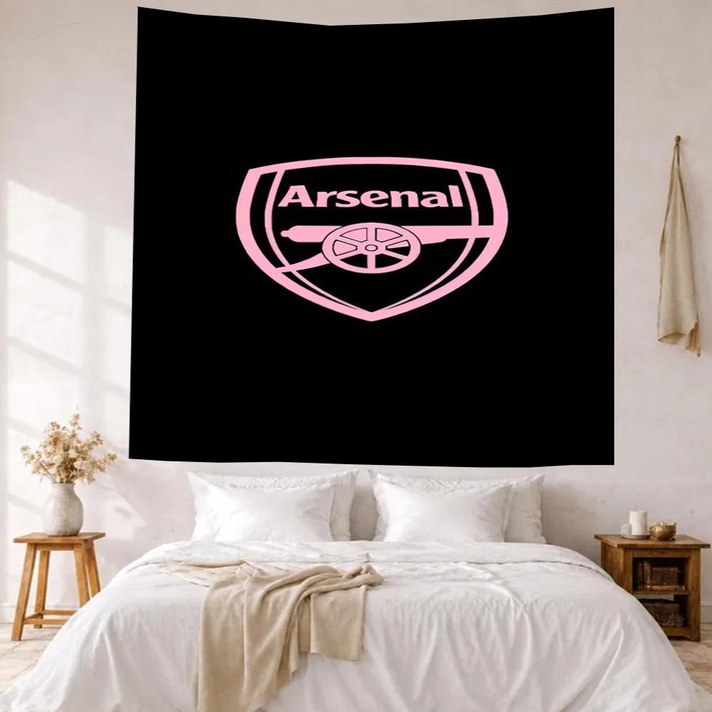 Arsenal Wall Decor Tapestry Art For Pet Memorial Birthdaywedding Party Backdrop Family Gift