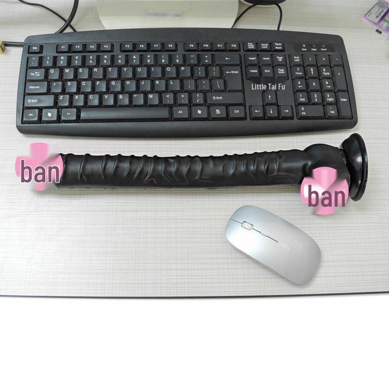 40cm Realistischer Saugnapf Dildo Massager, 4,6cm Dick, Erotisches Spielzeug für Erwachsene