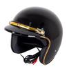 Motorrad-3-Snap-Helm-Windschutzscheibenlinse Anti-UV-Helme Hochklappbare Gesichtsvisierlinse für die meisten 3-Snap-Helme
