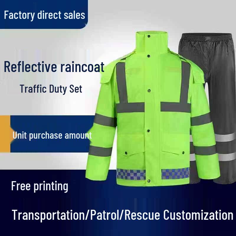 Songhui Reflective Raincoat Set