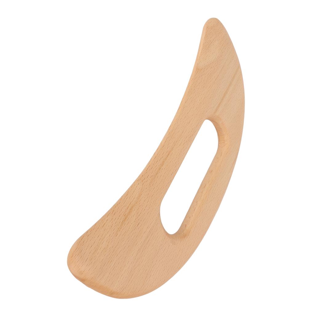 3 Stück Holz Gua Sha Brett Fein poliert Buche Sicher Glättend Kraftsparend Holzschabewerkzeug für Arme Beine Rücken