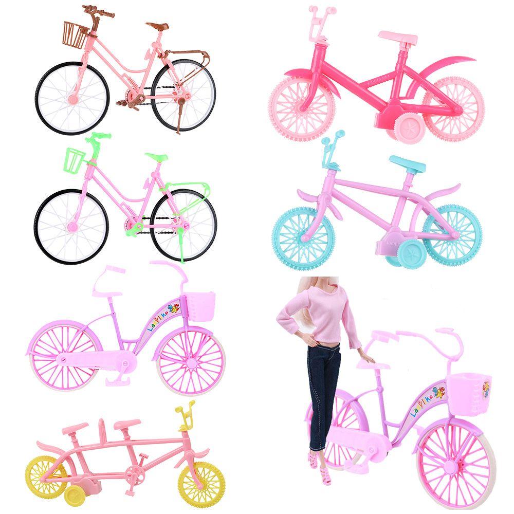 Multicolor Photography Props Cycling Scene Model Doll Bicycle Miniature Bike Dollhouse Accessories