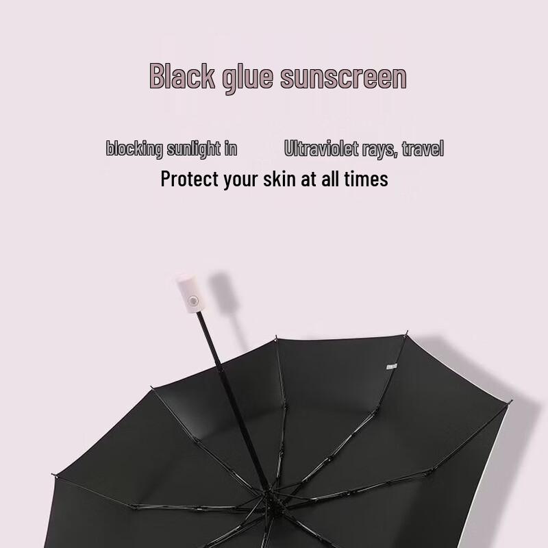 Tian Ai Automatischer Anti-UV-Faltregenschirm