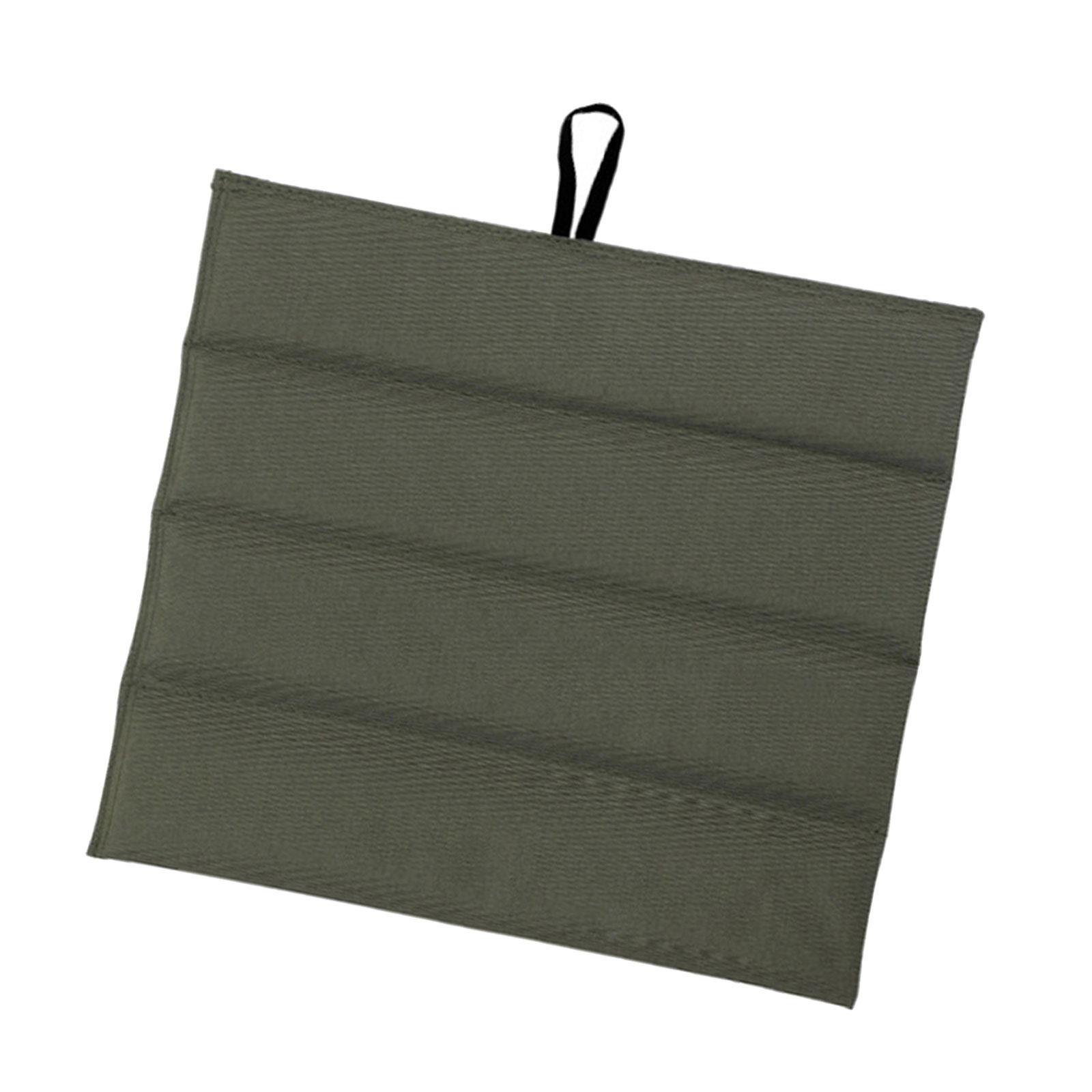 

Складной сидушка Водонепроницаемый коврик для сидения Кемпинг Влагозащищенный коврик для сидения Складная подушка Для пикников на открытом воздухе Коврик для сидения зелёный