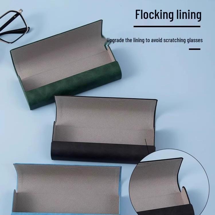 Exclusive Eyeglass Case for Women: High-End Retro Design, Anti-Pressure, Large Capacity for Myopia Glasses, Free Shipping