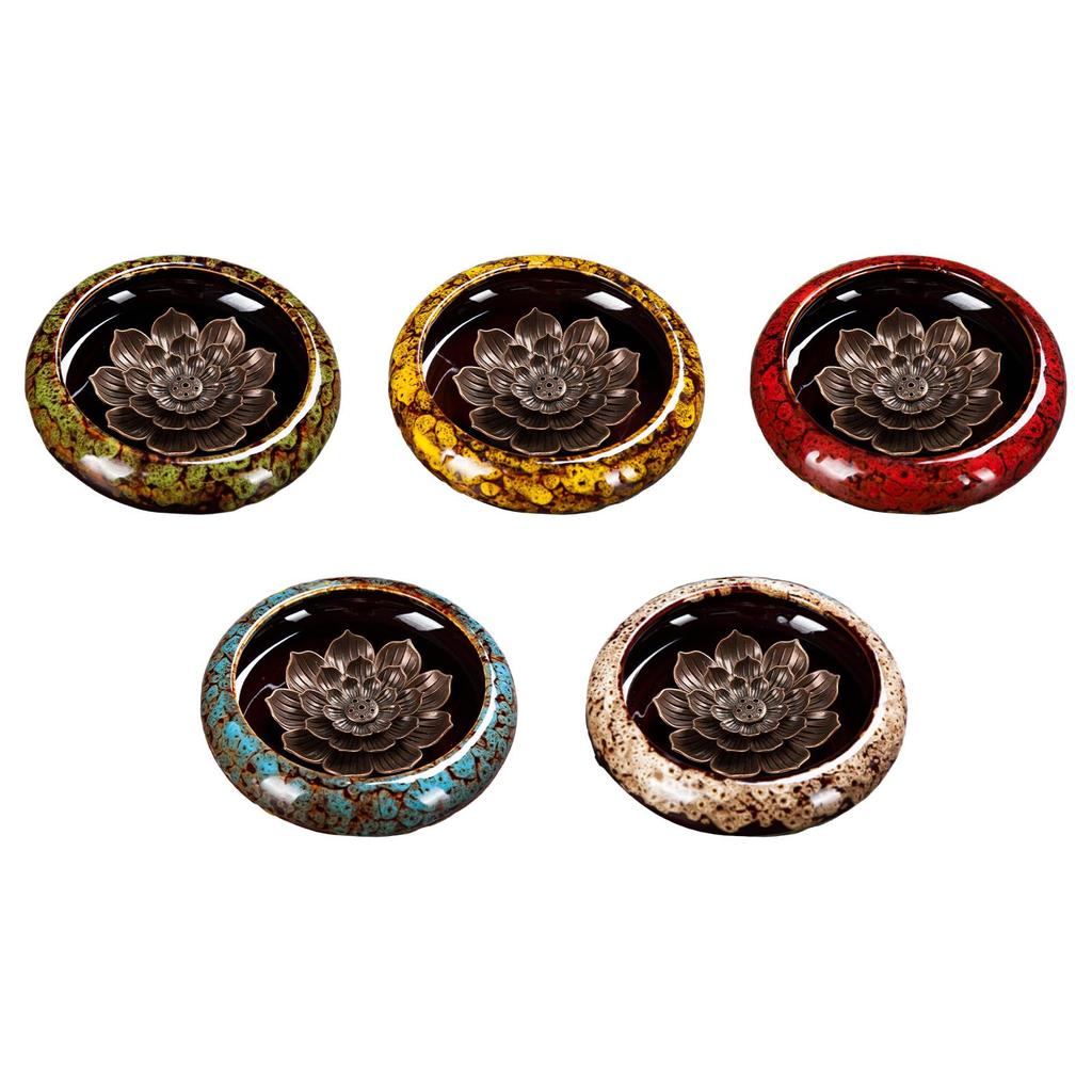 Incense Holder for Sticks Lotus Incense Holder Delicate Incense Burner Holder for Frankincense Friends