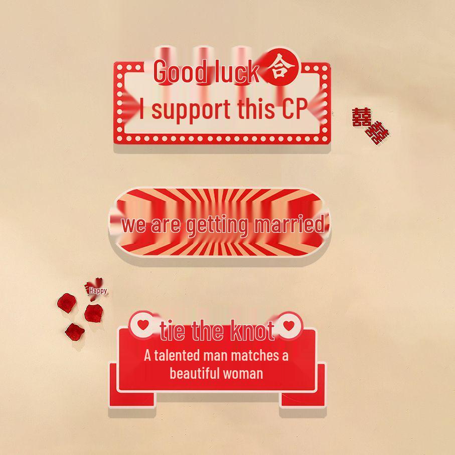 Wedding Party Props: Bride, Bridesmaid & Groomsman Photo Signs for Group Shots & Games