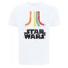 STAR WARS Girls Rainbow Cotton T-Shirt