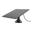Solar Panel Charger 10W ETFE and Monocrystalline Silicon High Temperature Proof DC3.5 Interface Camera Doorbell Solar