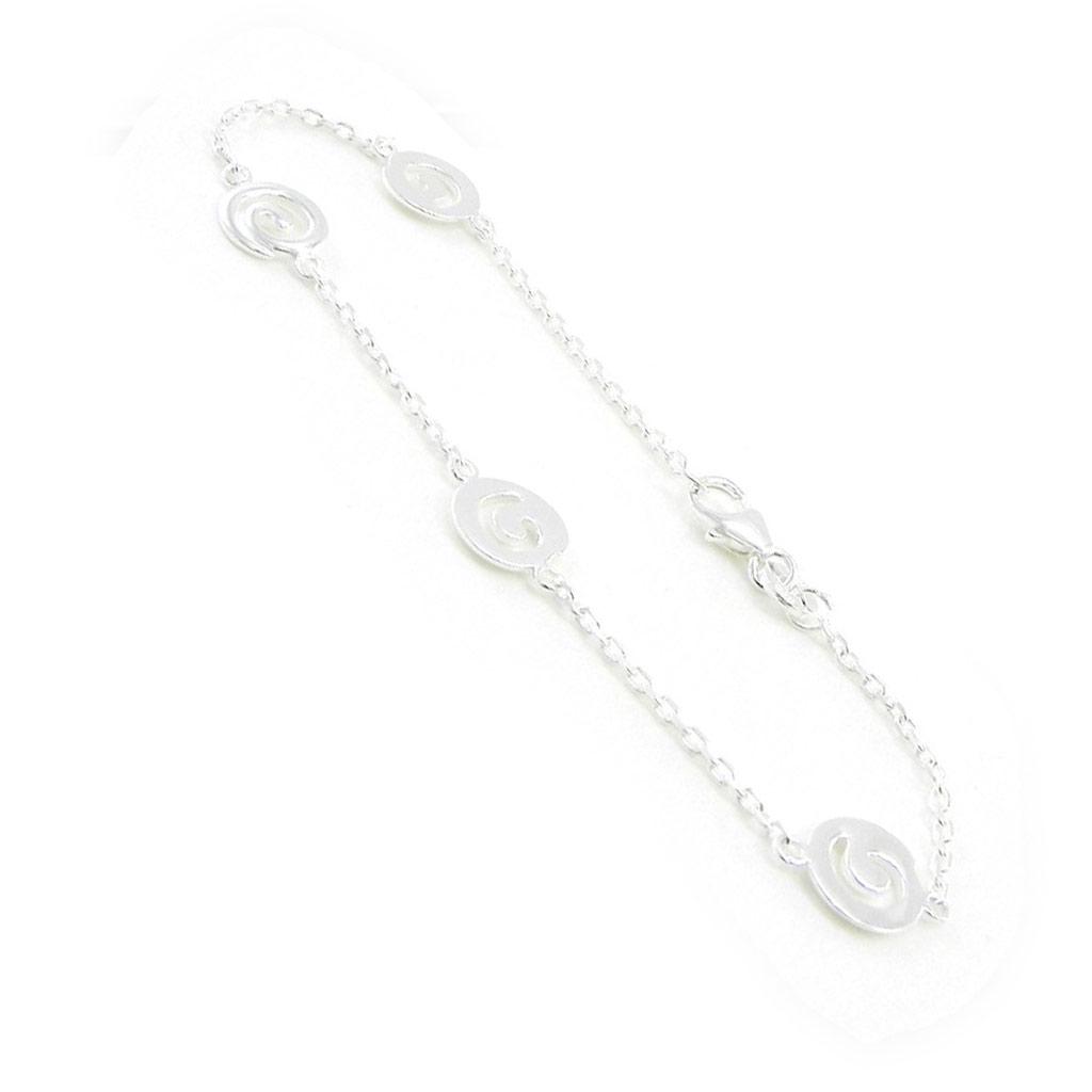 Les Trésors De Lily [I9095] - Silver Bracelet 'Choréographie' Silver (rhodium-plated) - 10 Mm