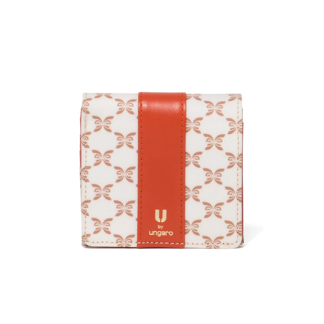 by Mireille Wallet with Interior Butterfly Print UULW5CS1 [U Ungaro] Bi-fold Box-Type - Women s оранжевый
