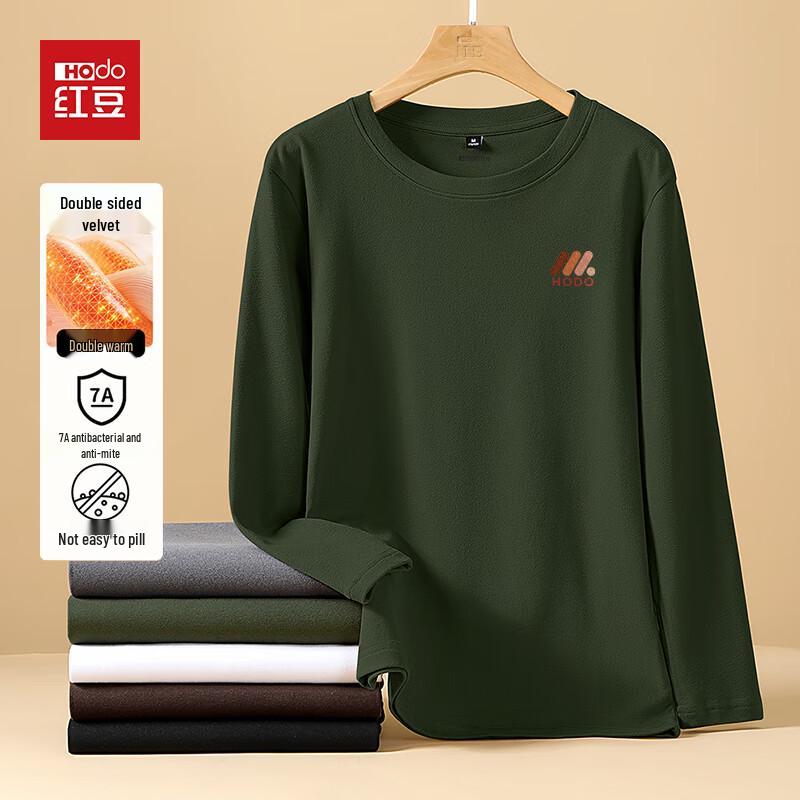 Hodo Men s Velour Fleece-Lined Thermal Long-Sleeve T-Shirt XL