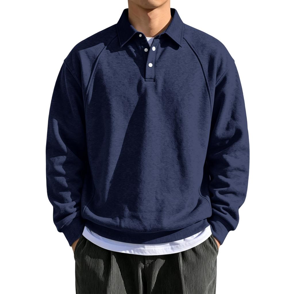 Herren Freizeit Basic Pullover Hoodie Langarm Sweatshirt für den täglichen Gebrauch