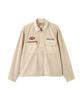 AVIREX A.A.R.C Faded Emb Work Jacket Men's L Sand 783-6152009