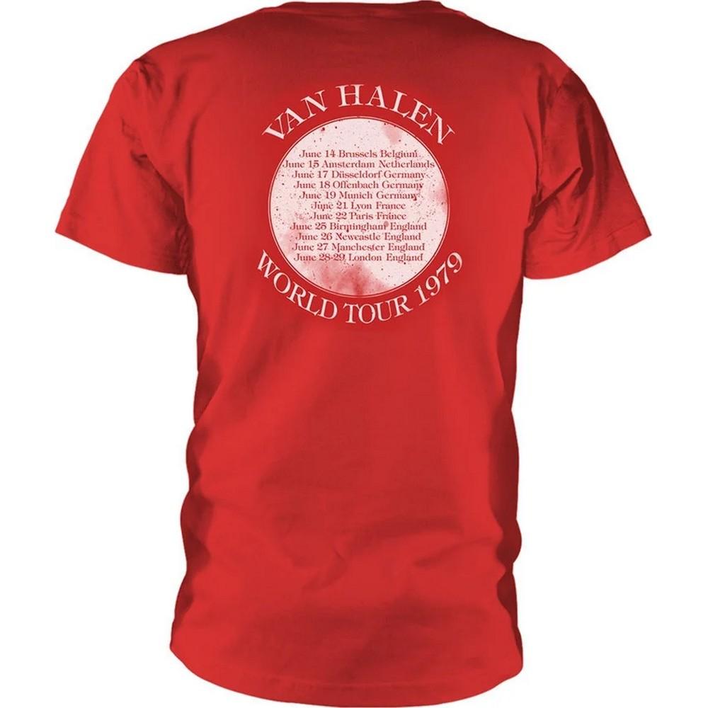 Van Halen Unisex Adult 1979 Tour T-Shirt