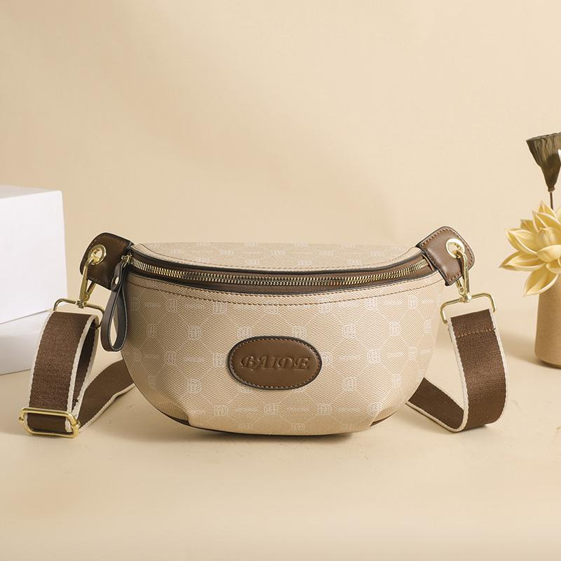 Ladies Leather Fanny Waist Bag Waist Bag Shoulder Bag Crossbody Bags High Quality Classic Design Feminine Fashion Bags