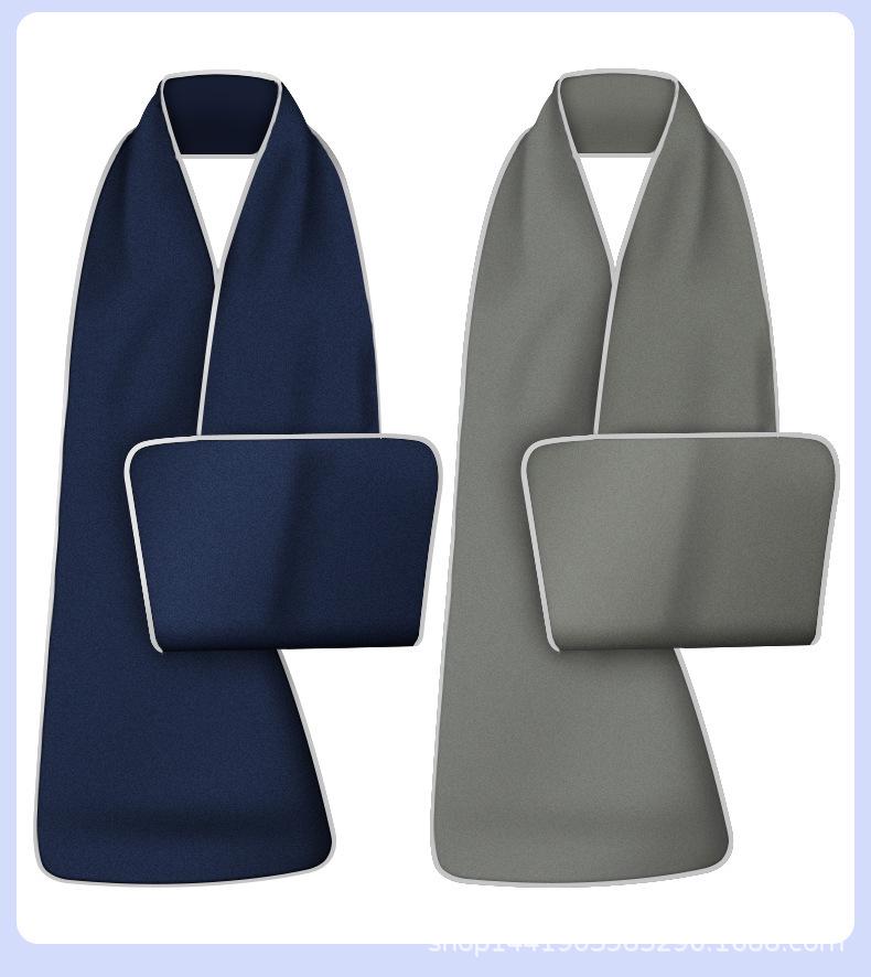 Wasserdichte Esslatz für Erwachsene - Speichelhandtuch und ölbeständiger Schal für ältere Menschen