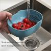 Elephant Shaped Sink Filter Leftover Drain Basket Soup Litter Filter Household Fruit and Vegetable Basket Plastic Drain Basket