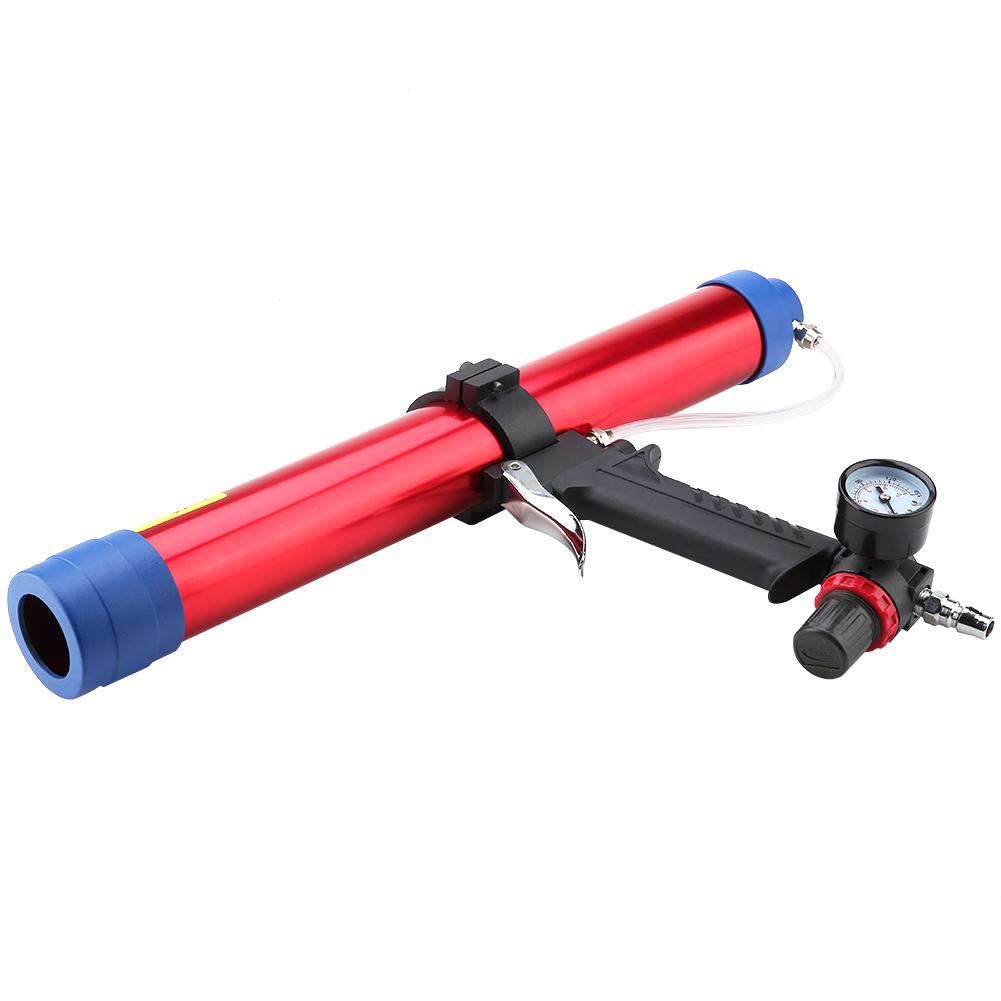 Pneumatic Glass Glue Sealant Caulk Gun Cartridge Air Gun 300~600ML