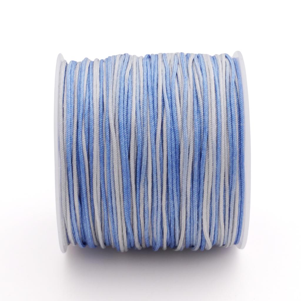 5-50m/lot 0.8mm Cotton Cord Nylon Cord Thread String DIY Beading Braided Bracelet Jewelry Making