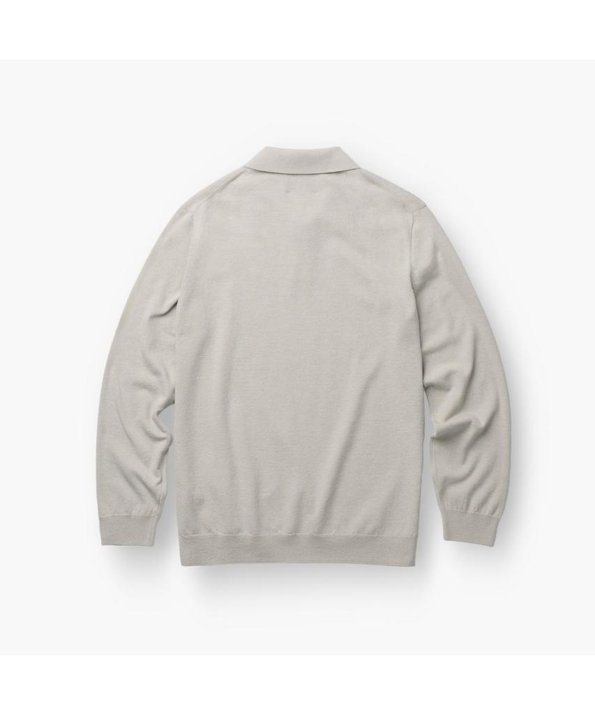 Henlikoteun Polo Collar Knit Ahwas26601Gyl