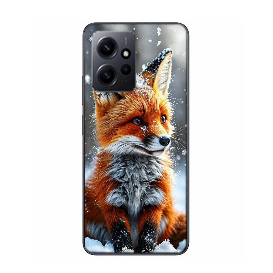 Red Fox Vulpes Phone Case For Redmi Note 14 15 Pro 5G 13 12 Pro Plus 11 11T 11E 11S 10 Pro 10S 9 9S Cover Cell Clear TPU Capa Co