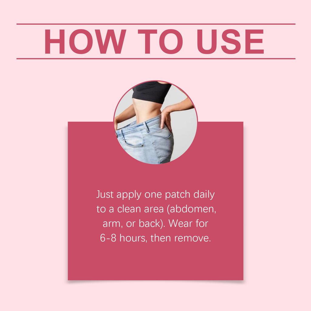 Body Care Patches, Light Body, Showing Curves, Gentle Material, Comfortable And Convenient Body Care Patches 30PC