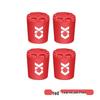 Qianrui Lure Rod Silicone Protective Butt Cap - Anti-slip Fishing Rod Accessory